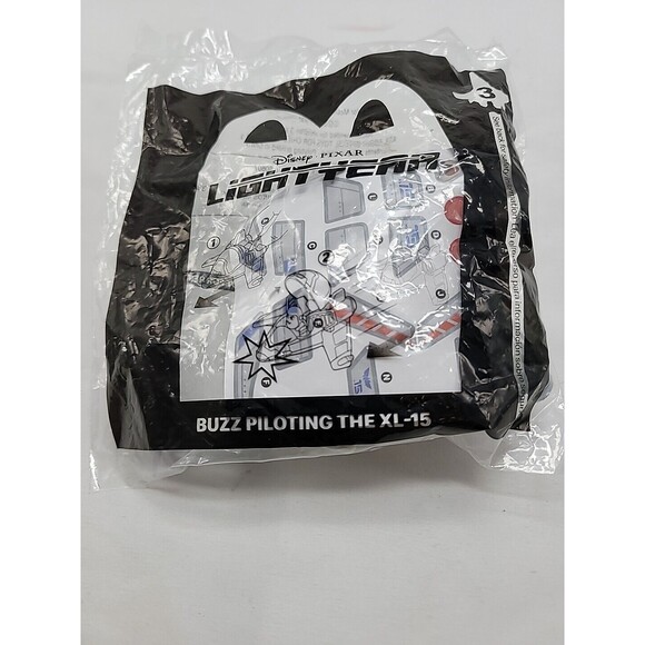 McDonald's Happy Meal Toy LIGHTYEAR #3 Buzz Piloting the XL-15 - Picture 2 of 10